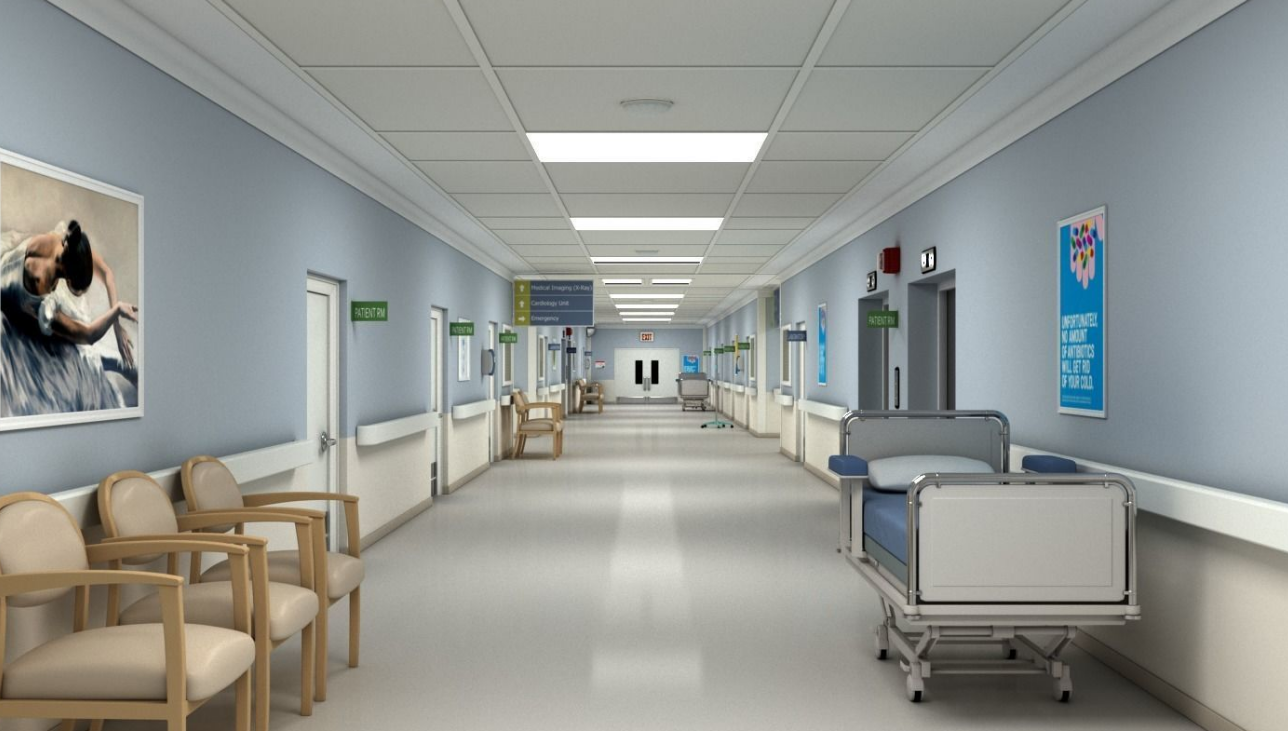 Corridoio ospedale Corridoio ospedale